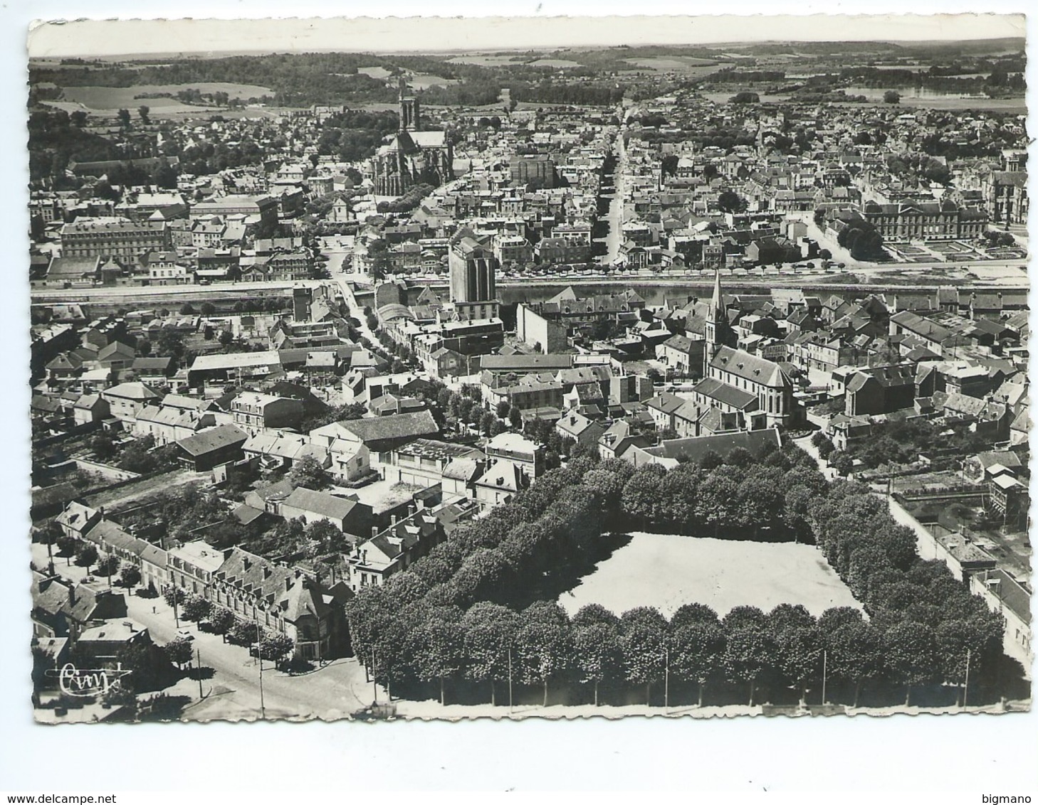 Soissons Vue Générale Aérienne - Soissons