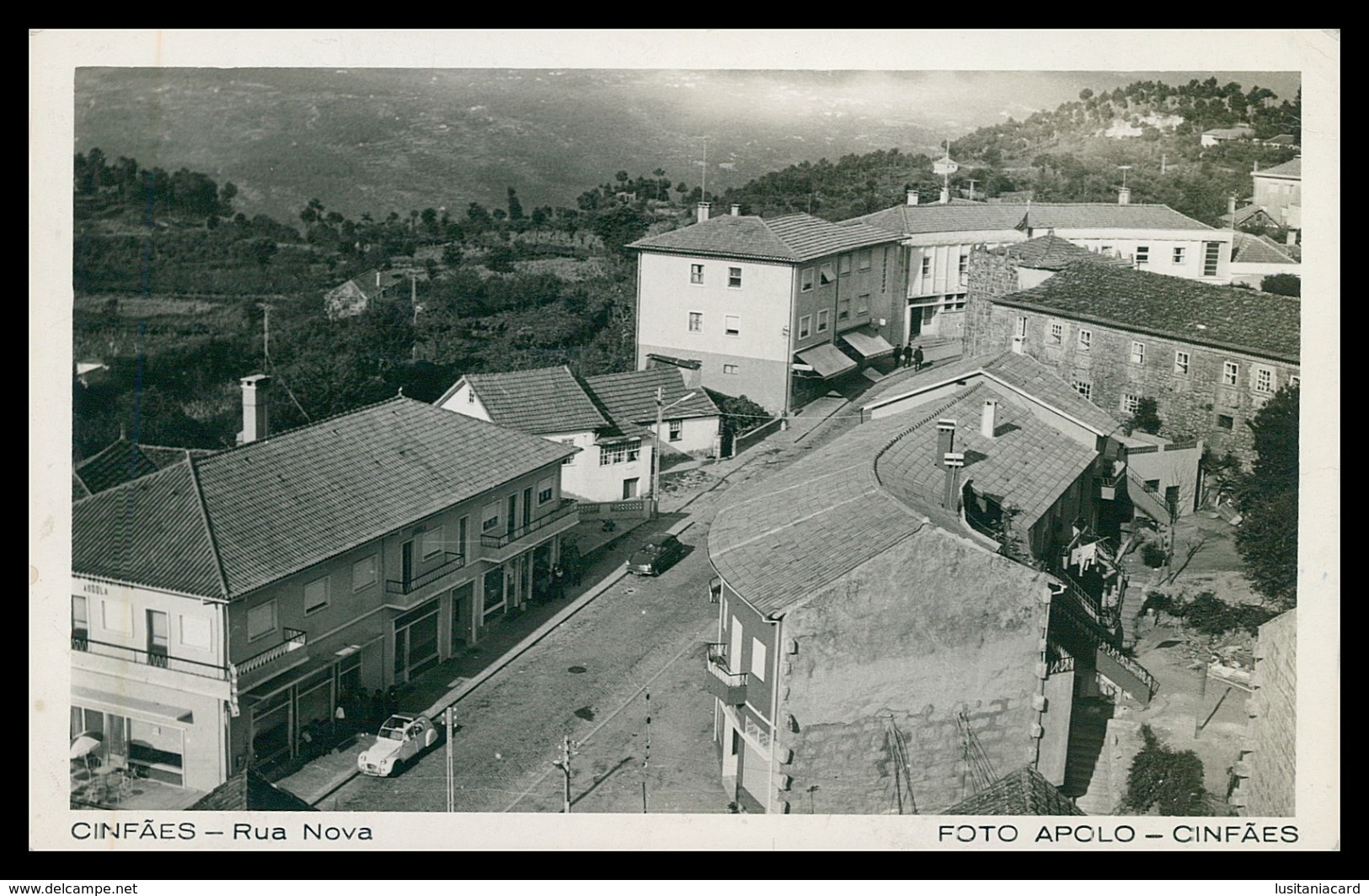 CINFÃES - Rua Nova ( Foto Apolo ) Carte Postale - Viseu