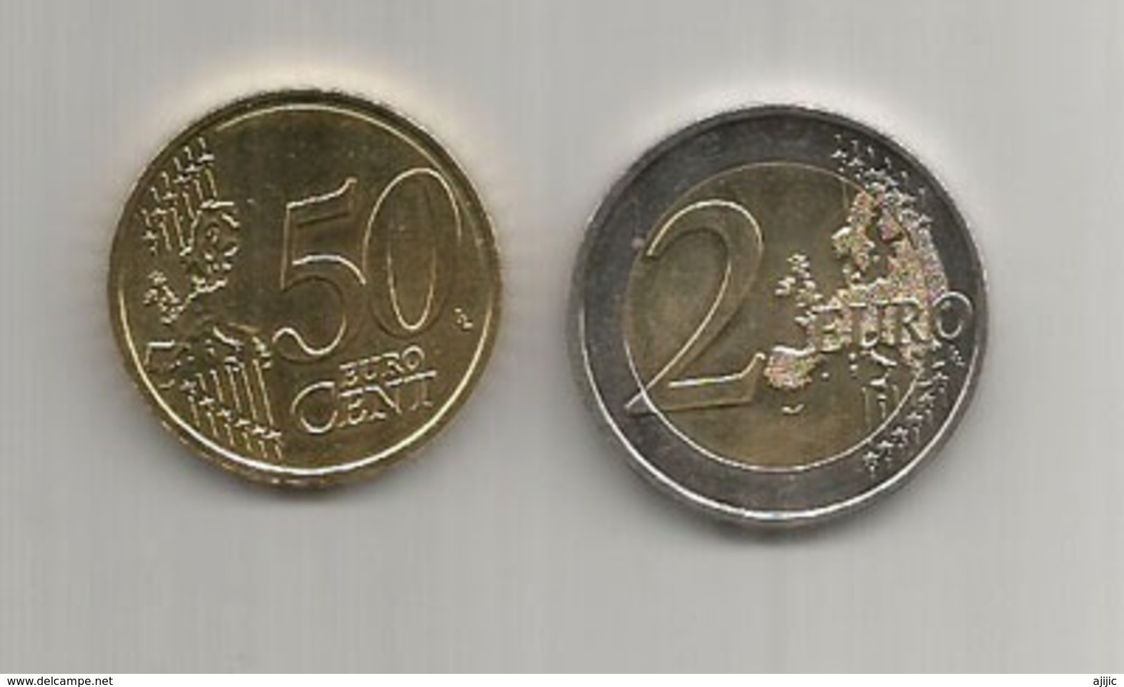 Andorra Euro Coins. (2),  2 Euro +  50 Cents,  Perfect, Brand New, Year 2017 - Andorre