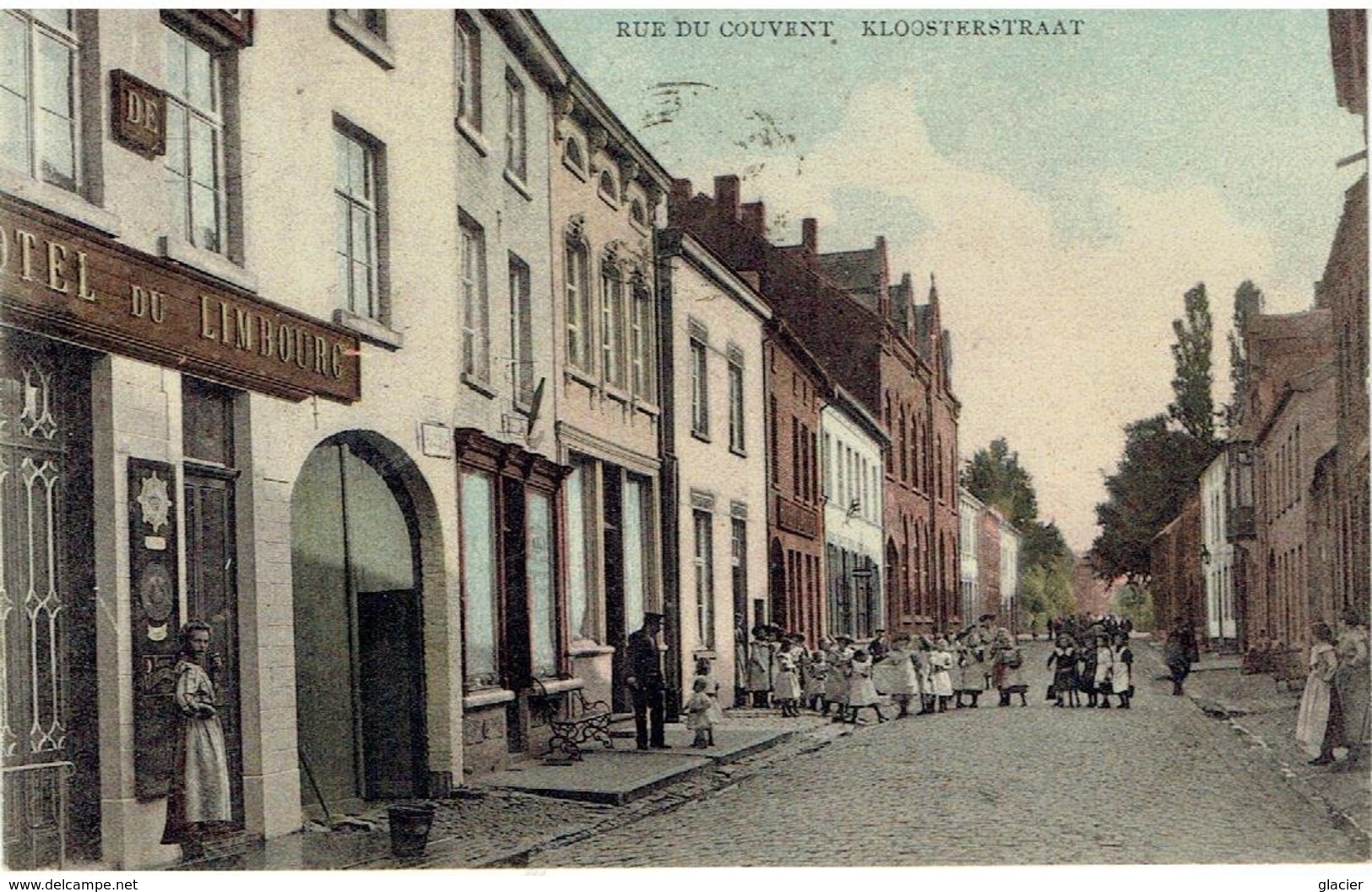 BREE - Rue Du Couvent - Kloosterstraat - Uitg. H. Muselaers, Marché Bree - Bree