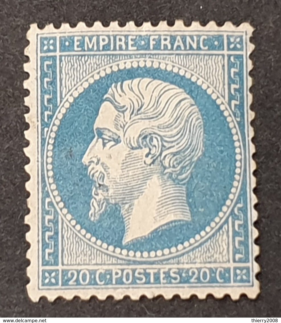 Napoléon III  N° 22 Neuf (*) Sans Gomme  TB - 1862 Napoleon III