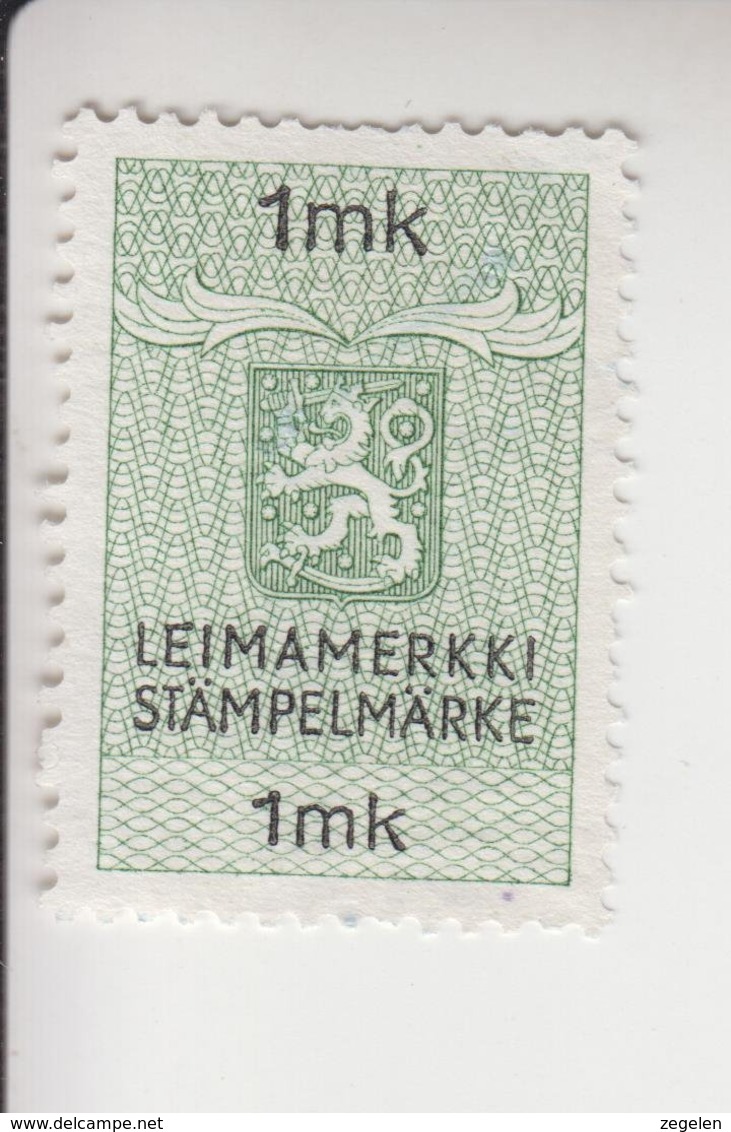 Finland Fiskale Zegel Cat. Barefoot Stämpelmärke 227 - Revenue Stamps