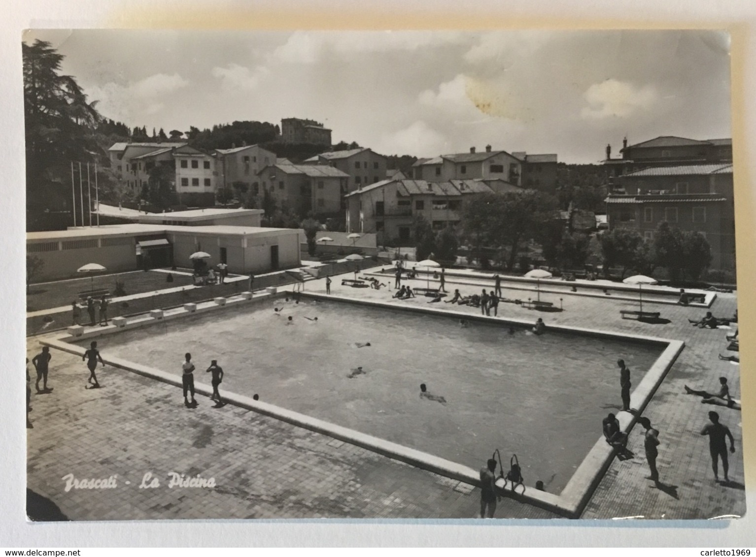 FRASCATI - LA PISCINA. VIAGGIATA FG - Altri & Non Classificati