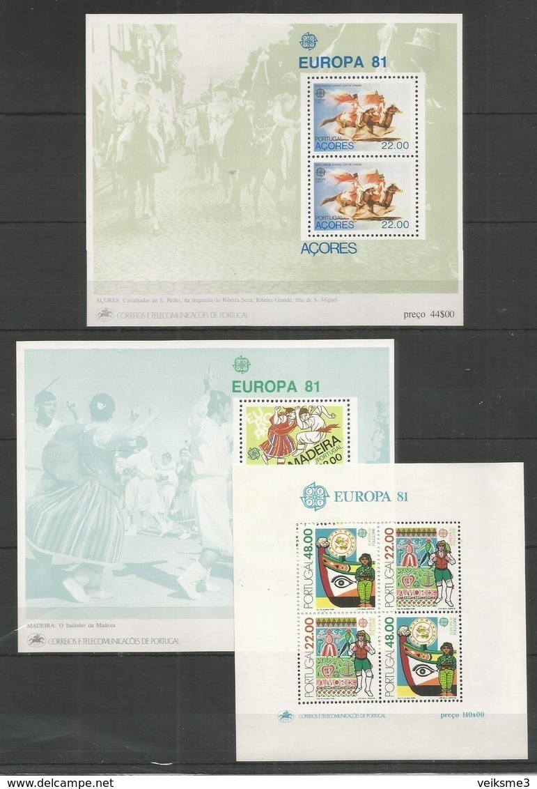 PORTUGAL - MNH - Europa-CEPT - Art - 1981 - 1981