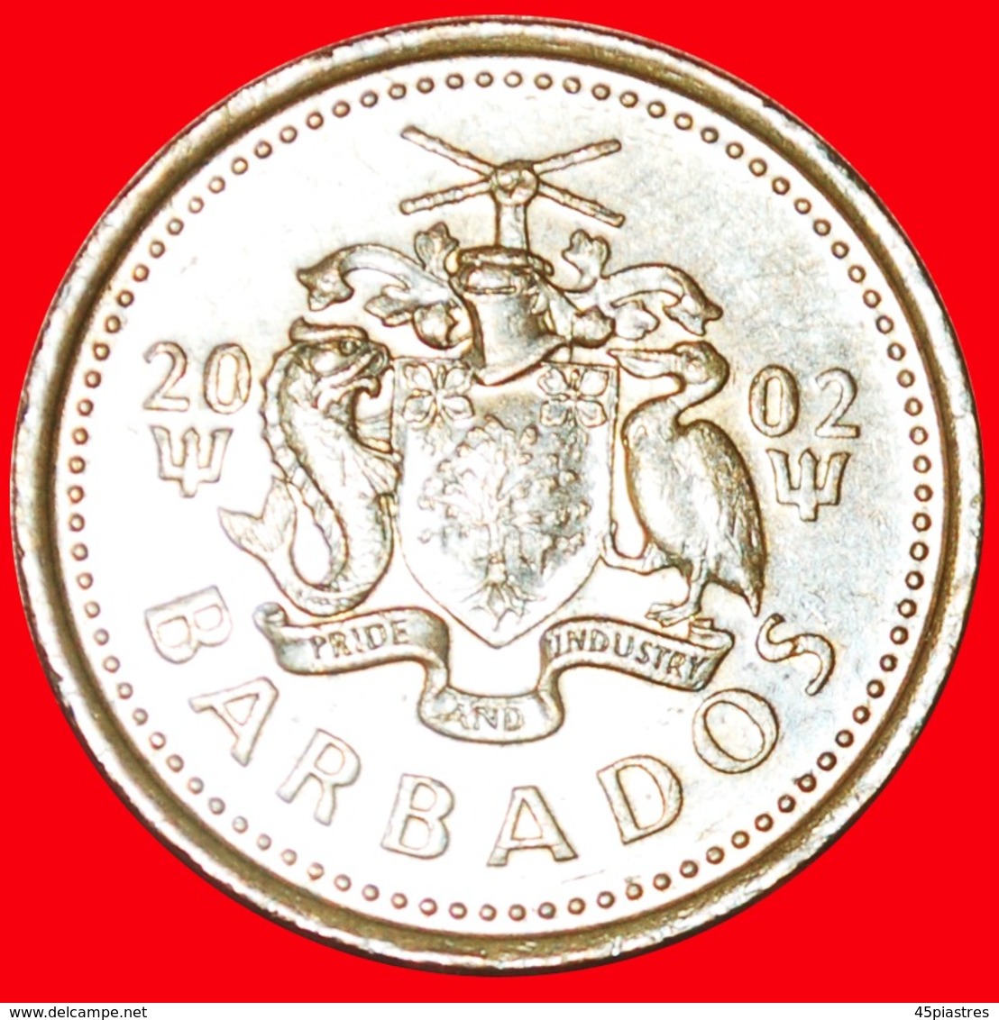 + GREAT BRITAIN (1973-2007): BARBADOS ★ 5 CENTS 2002! LOW START ★ NO RESERVE! - Barbades