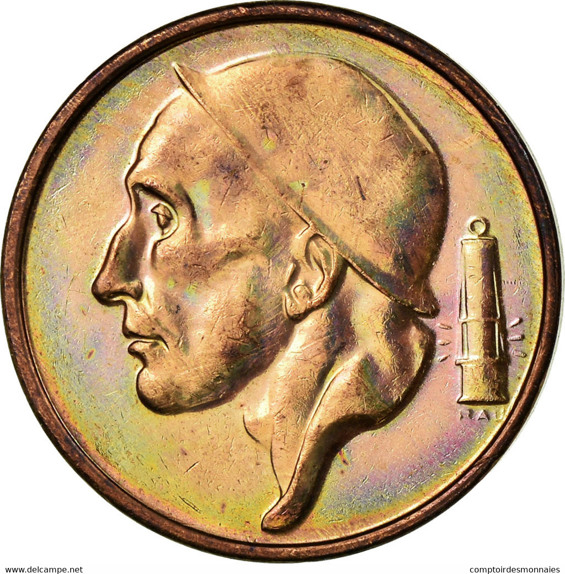 Monnaie, Belgique, Baudouin I, 50 Centimes, 1992, TTB, Bronze, KM:149.1 - 50 Cent