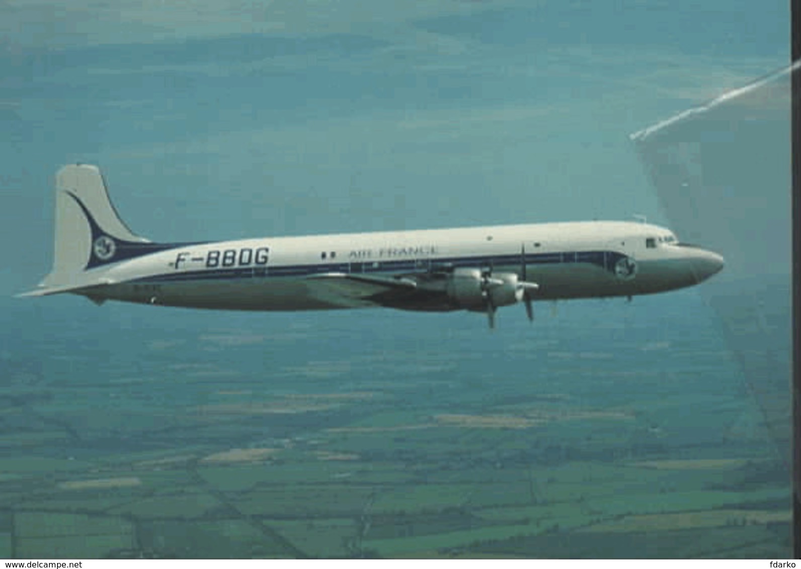 Air France Airlines Douglas DC6 F-BBDG Airways AirFrance Airplane - 1946-....: Era Moderna