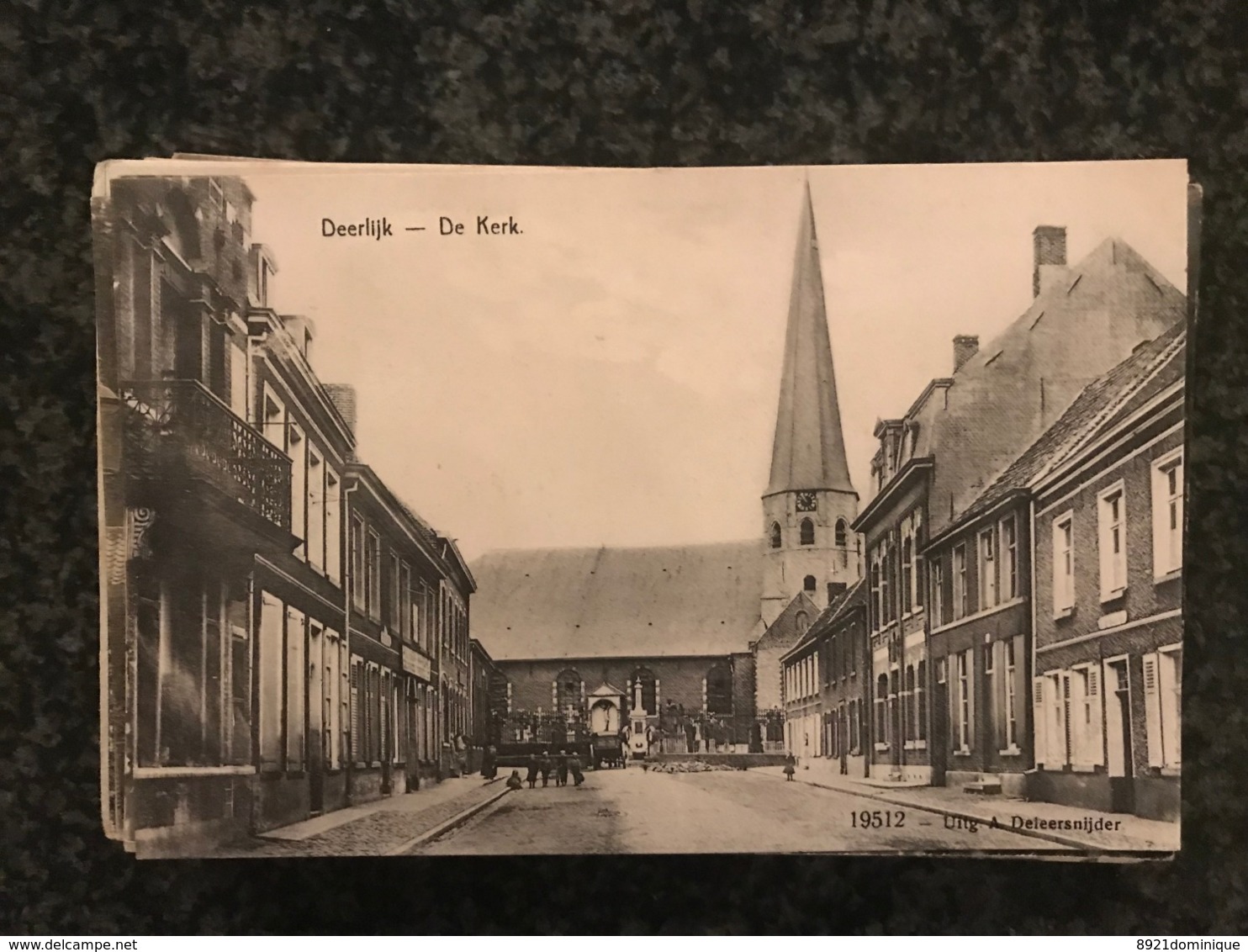 Deerlijk   De Kerk -  Druk. Deleersnijder 19512 - Deerlijk