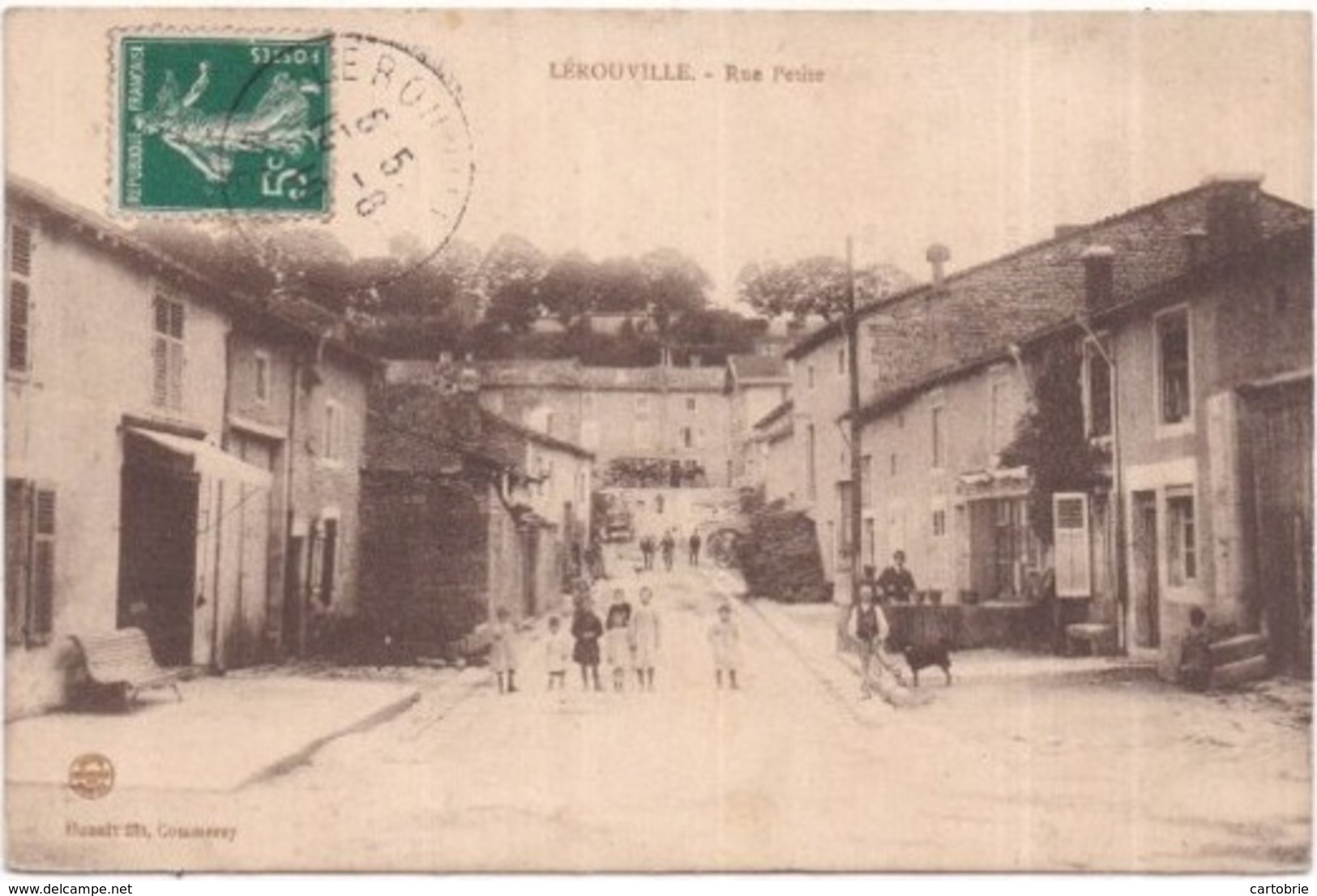 55 LÉROUVILLE - Rue Petite - Animée - Lerouville