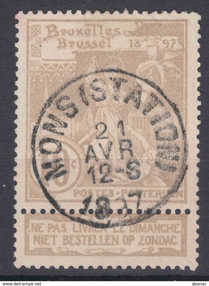 Belgium 1896 Mi#65 Used - 1894-1896 Ausstellungen
