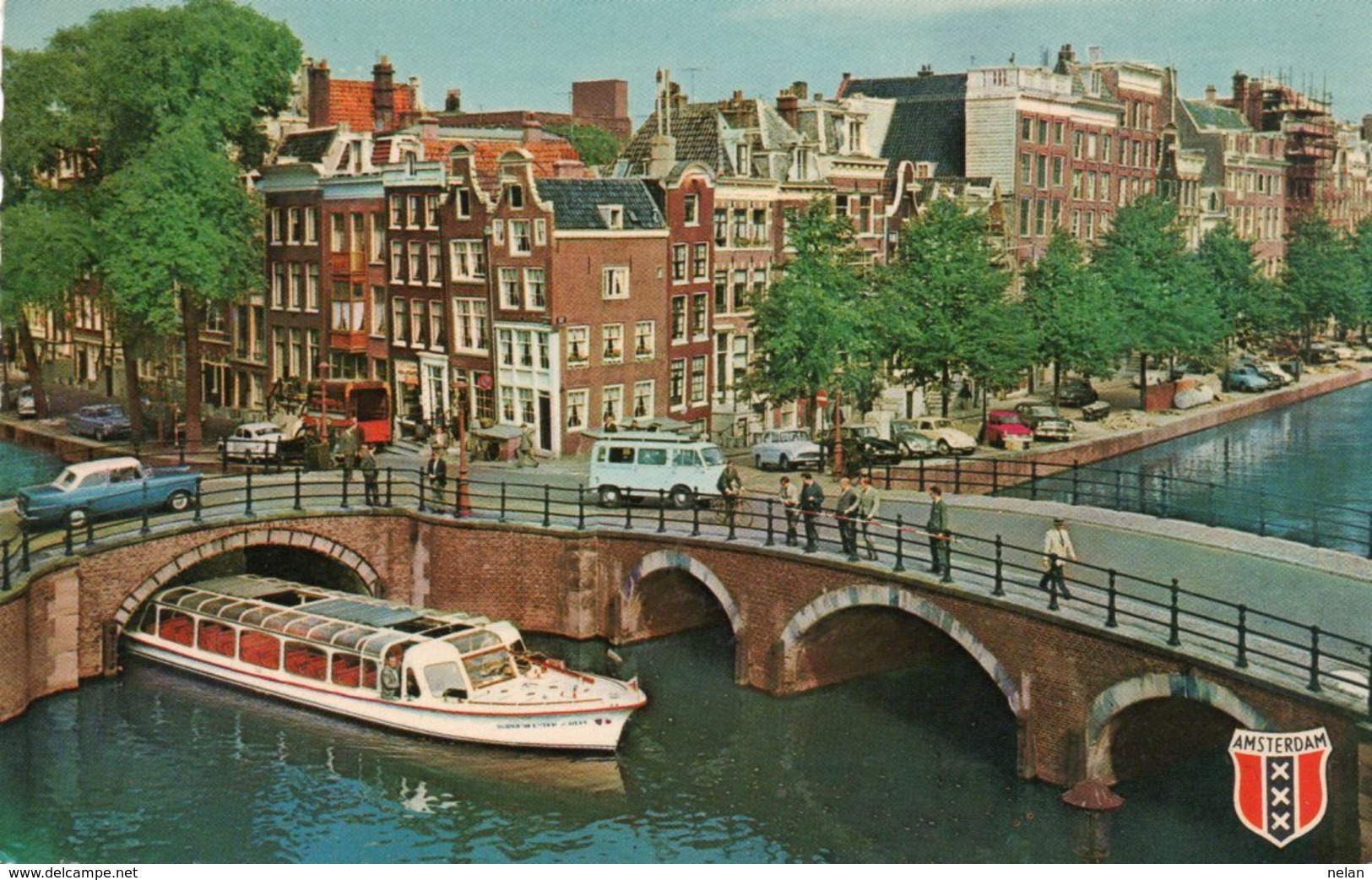 NETHERLANDS-AMSTERDAM-REGULIERSGRACHT-NON VIAGGIATA - Amsterdam