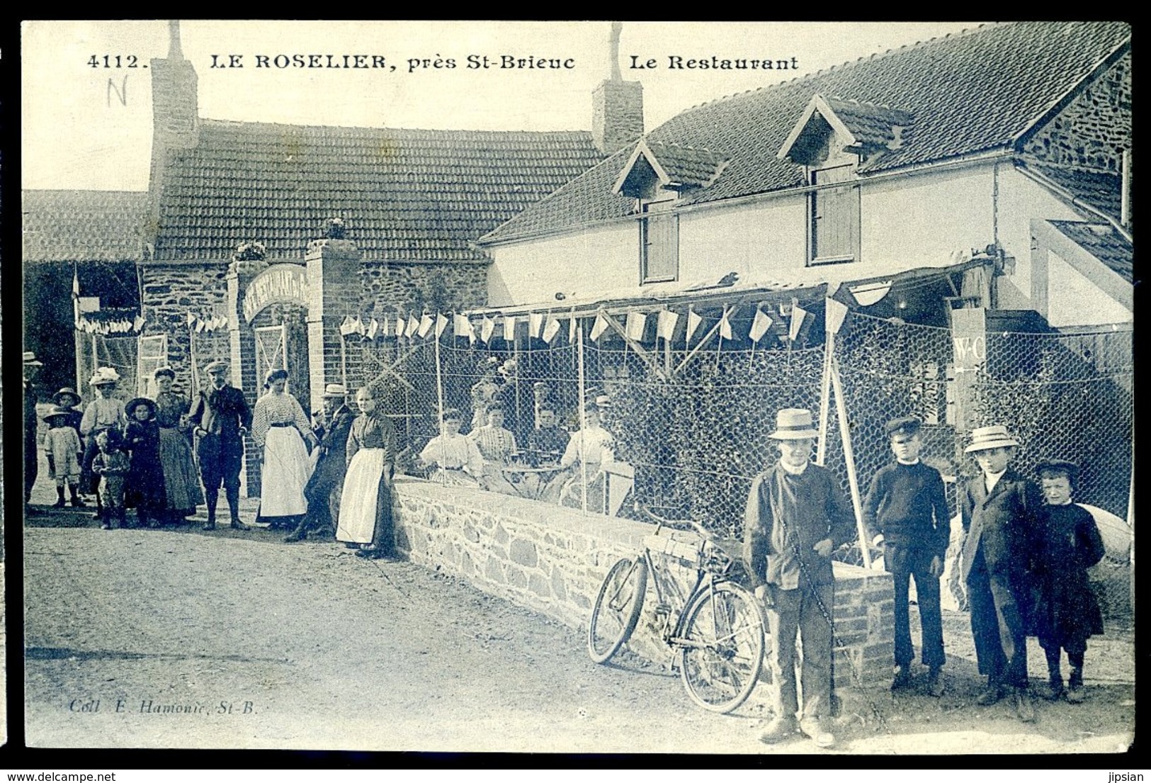 Cpa Du 22 Le Roselier Près De St Brieuc  -- Le Restaurant  LZ35 - Saint-Brieuc