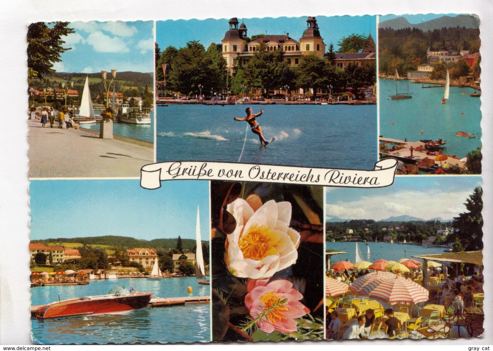 Grusse Von Osterreichs Riviera, Worthersee, Karnten, Austria, Used Postcard [23471] - Other & Unclassified