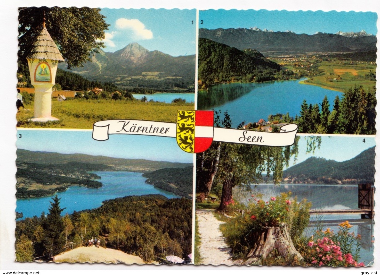 Karntner Seen, Austria, 1968 Used Postcard [23472] - Other & Unclassified