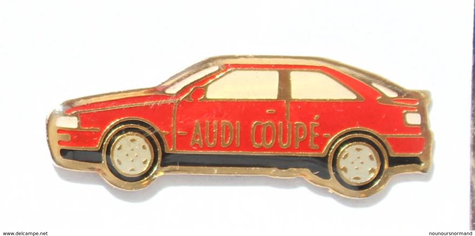 Pin's AUDI COUPE Rouge - I614 - Audi