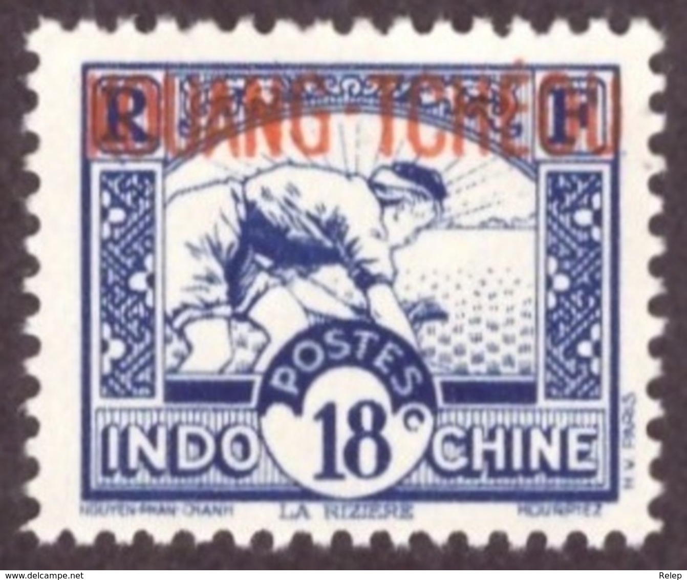 Indochine 1937-41  Indochinese Postage Stamps Overprinted "KOUANG-TCHÈOU" # MNH # - Unused Stamps