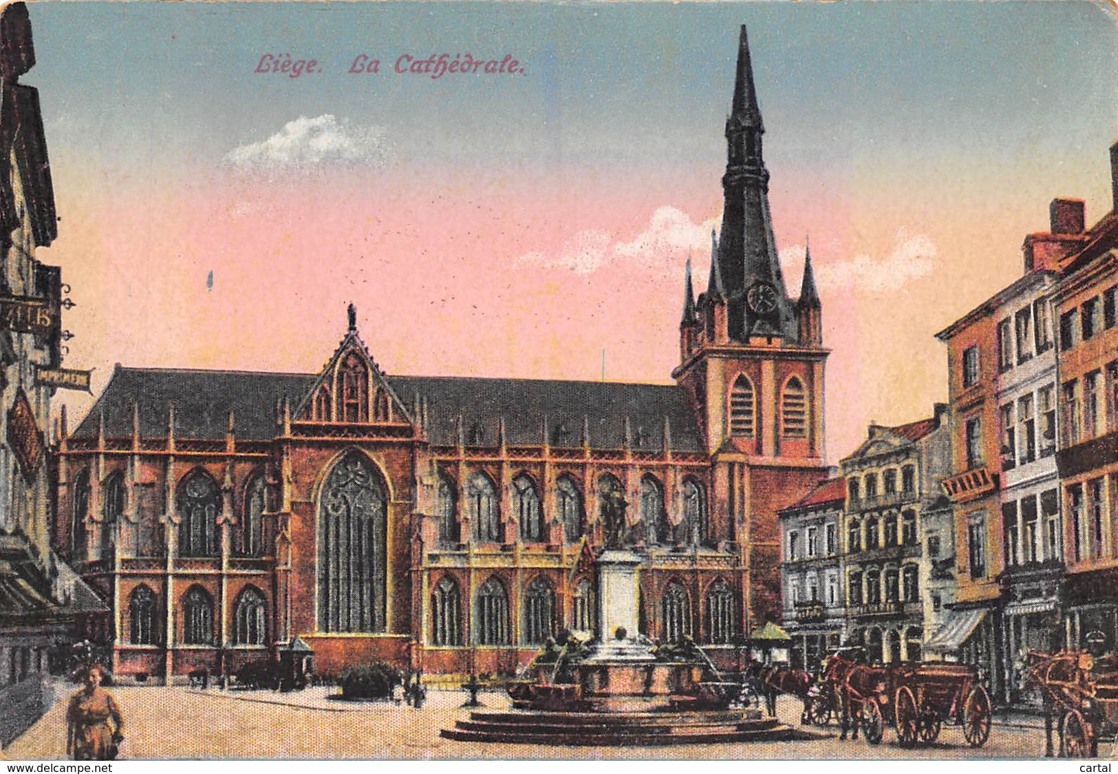 LIEGE - La Cathédrale - Luik