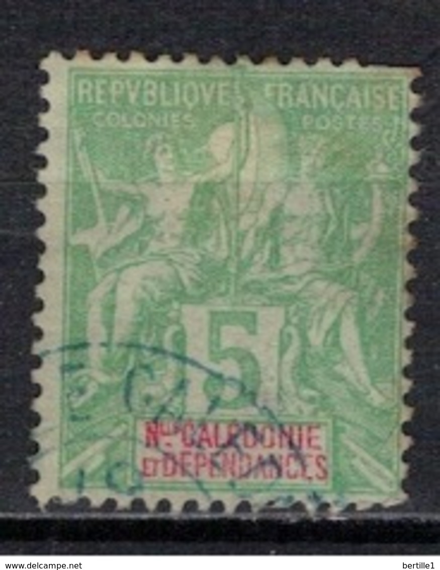 NOUVELLE CALEDONIE             N°     YVERT    59    ( 2 )           OBLITERE       ( Ob  5/29 ) - Usados