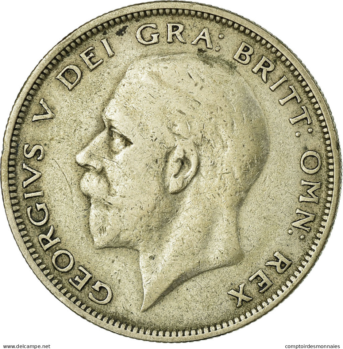 Monnaie, Grande-Bretagne, George V, 1/2 Crown, 1929, TB, Argent, KM:835 - K. 1/2 Crown