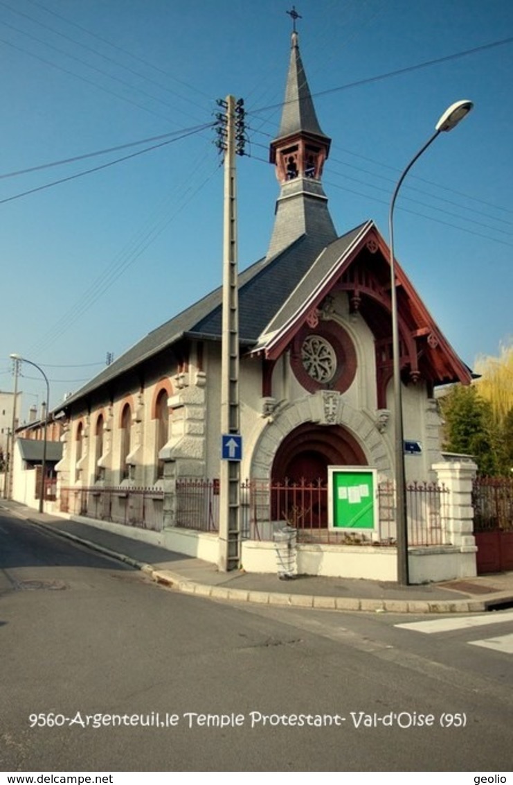 Argenteuil (95)- Temple  Protestant (Edition à Tirage Limité) - Argenteuil