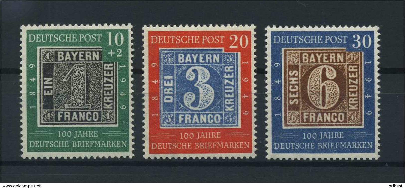 BUND 1949 Nr 113-115 Postfrisch (116667) - Sonstige & Ohne Zuordnung