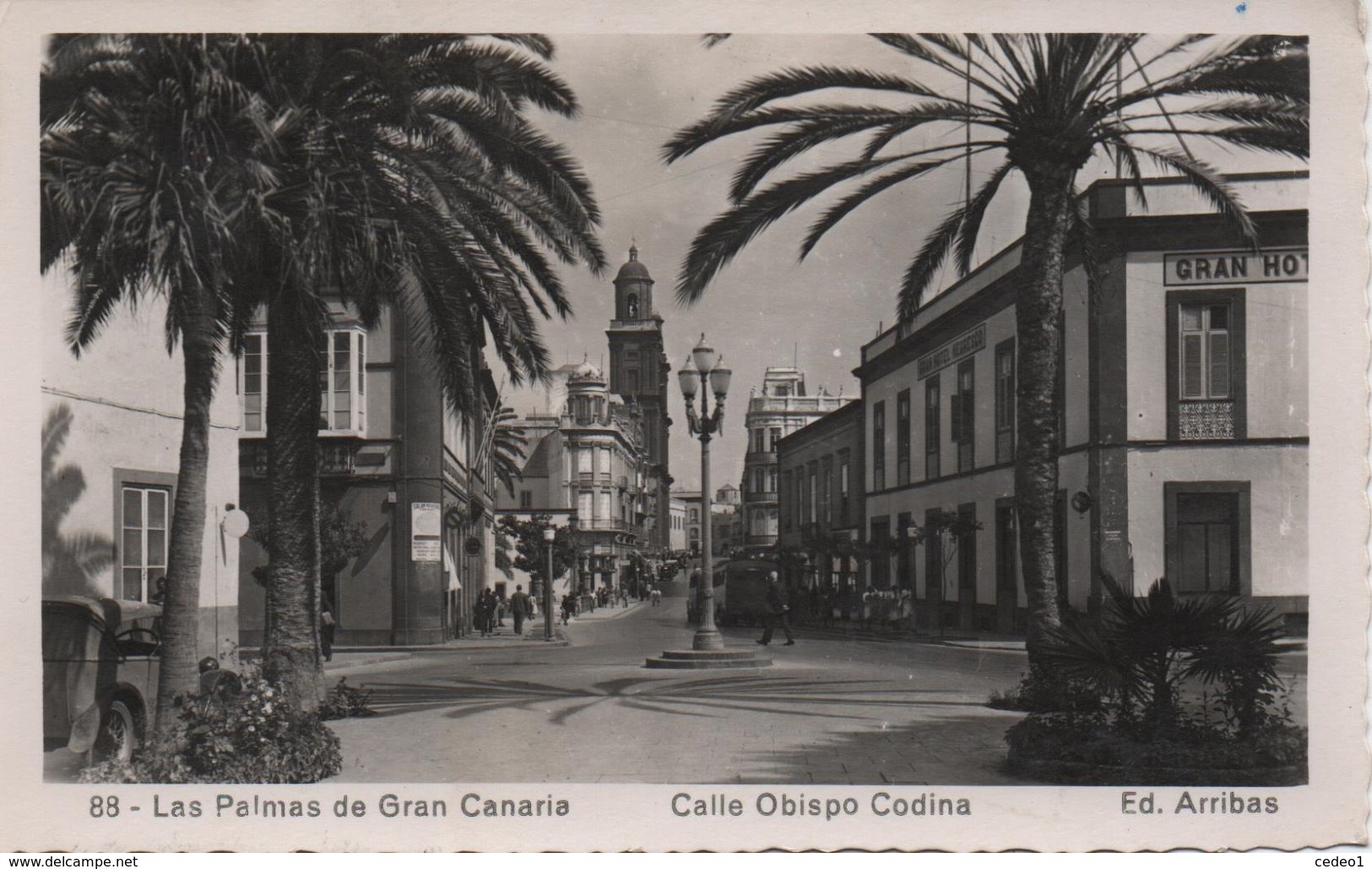 LAS PALMAS DE GRAN CANARIA  CALLE OBISPO CODINA - Gran Canaria