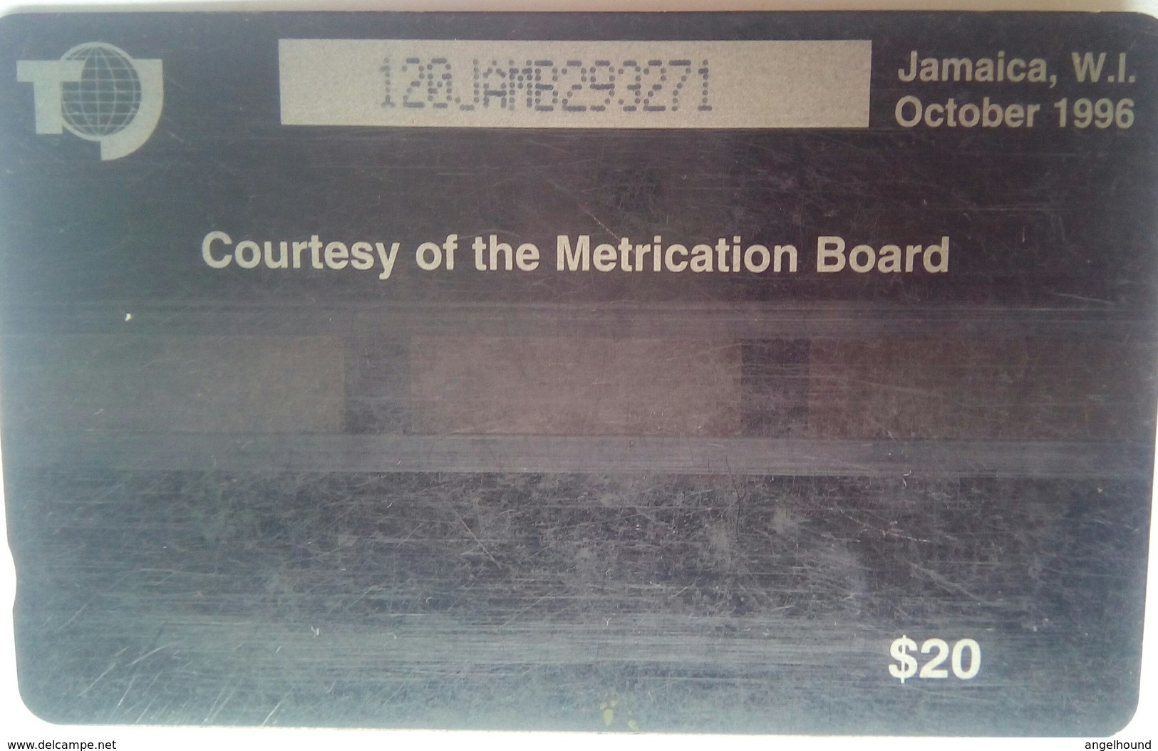 120JAMB J$20  Metrification  With Slash - Jamaïque