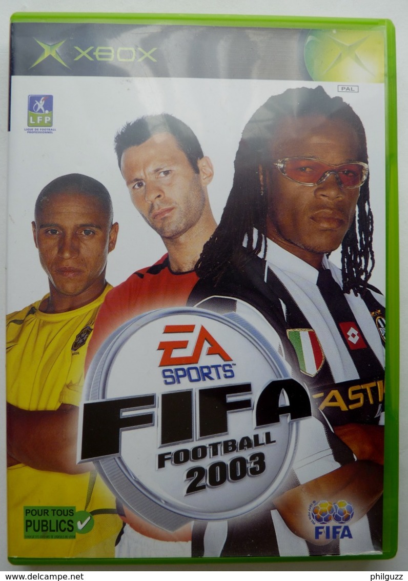 JEU XBOX FIFA FOOTBALL 2003  AVEC BOITIER ET LIVRET - Xbox