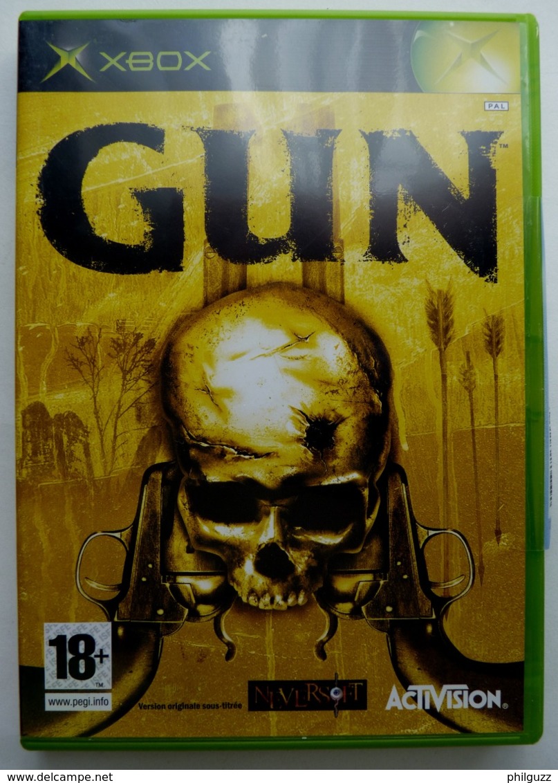 JEU XBOX GUN   AVEC BOITIER ET LIVRET - Xbox