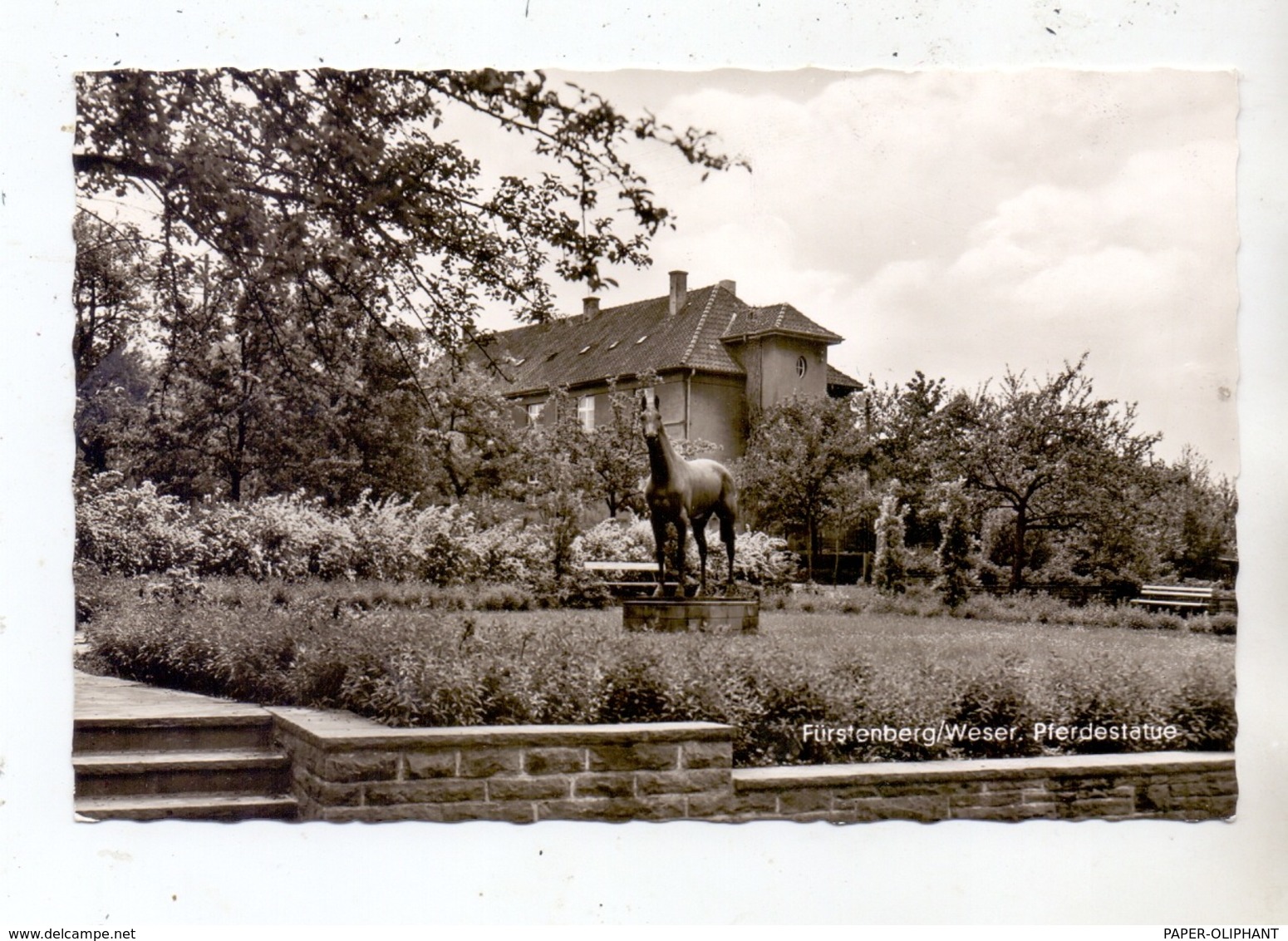 3476 FÜRSTENBERG, Pferdestatue - Fürstenberg