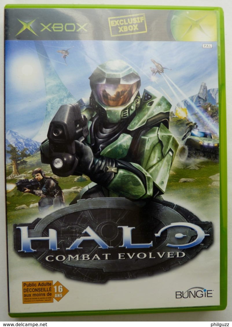 JEU XBOX HALO COMBAT EVOLVED  AVEC BOITIER ET LIVRET - Xbox