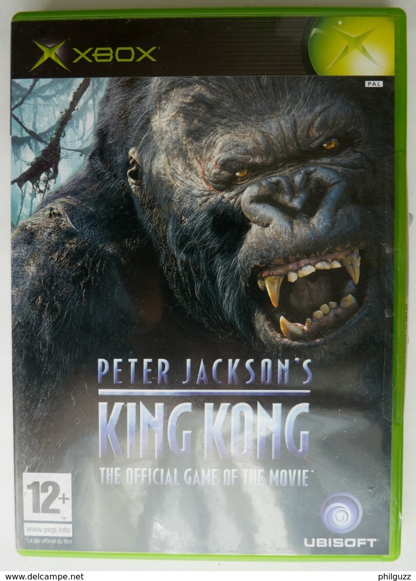 JEU XBOX KING KONG THE OFFICIAL GAME OF THE MOVIE  AVEC BOITIER ET LIVRET - Xbox