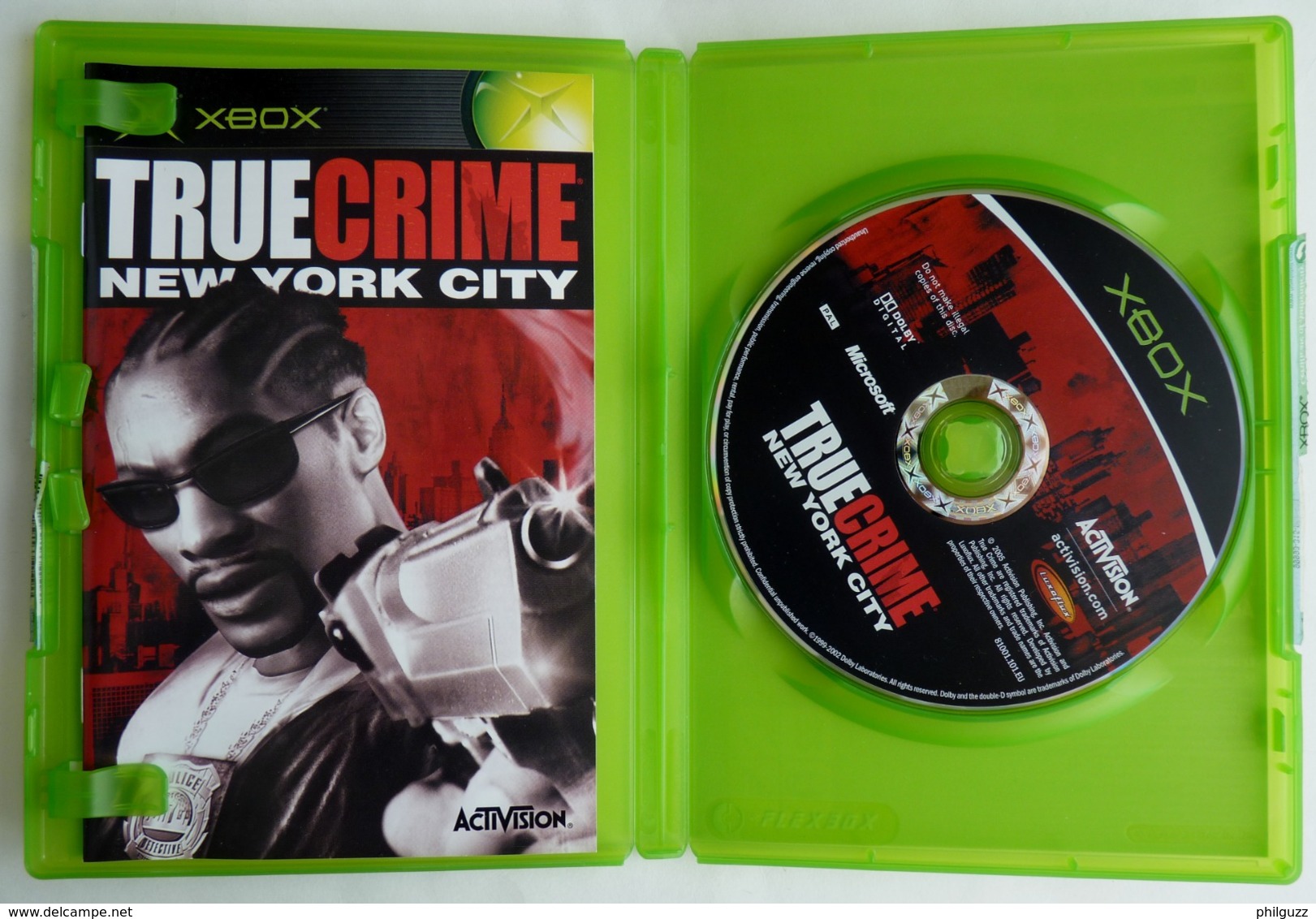 JEU XBOX TRUE CRIME NEW YORK CITY AVEC BOITIER ET LIVRET - Xbox