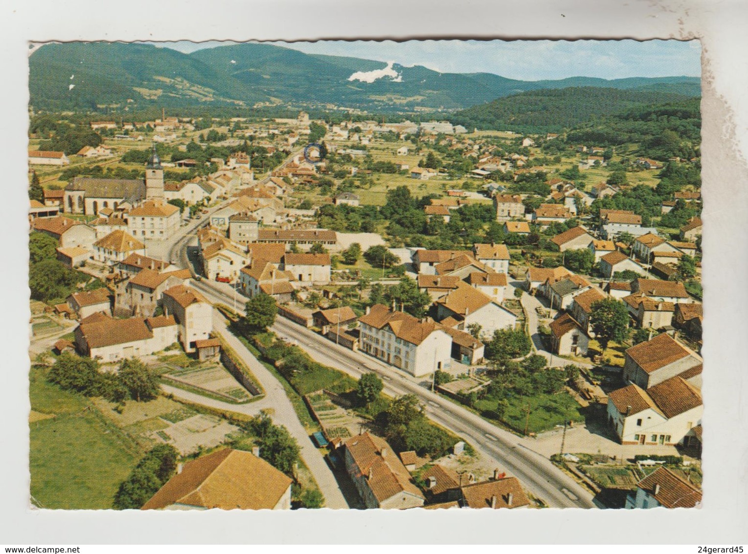 CPSM POUXEUX ELOYES (Vosges) - POUXEUX : Vue Générale - Pouxeux Eloyes