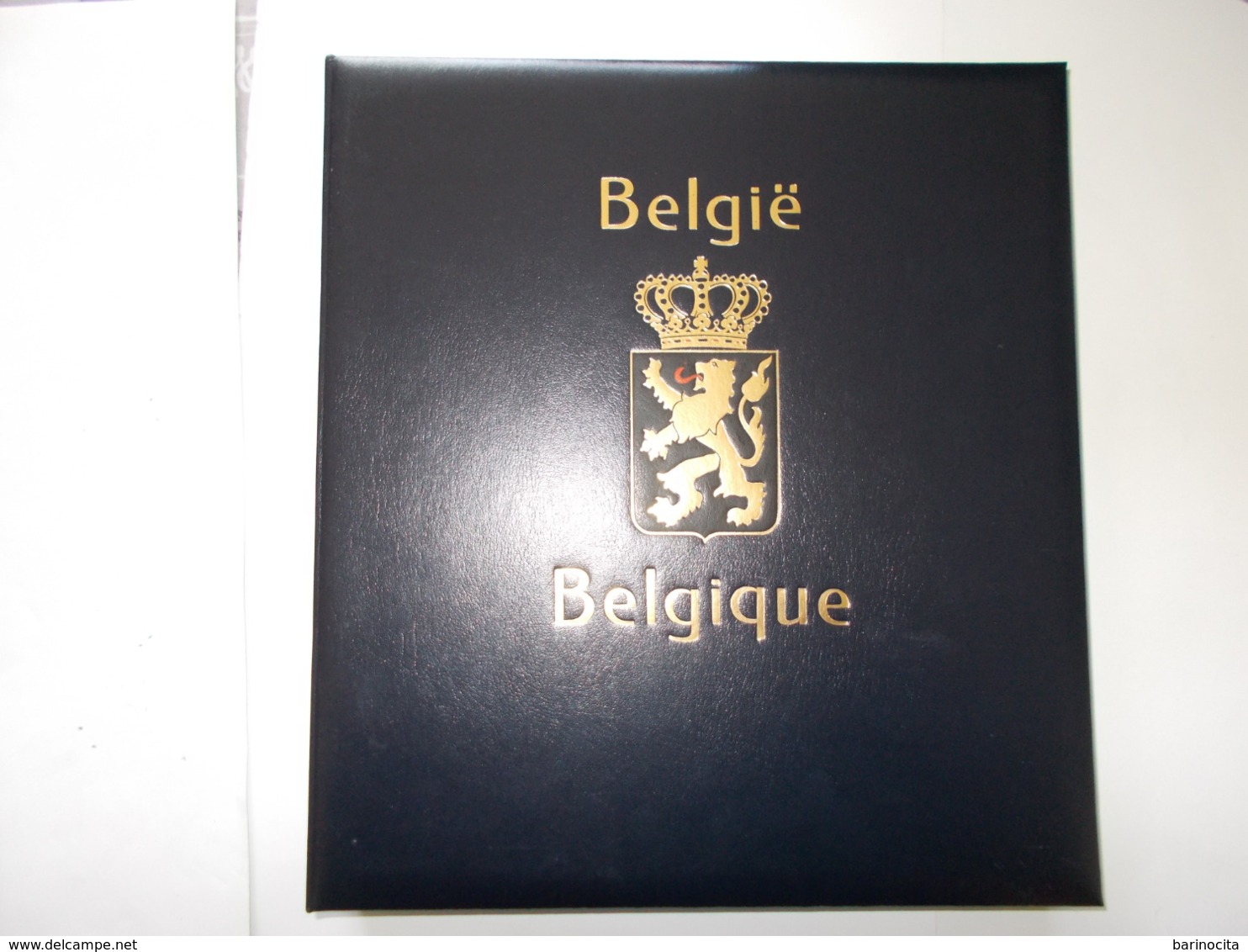 BELGIQUE   - ALBUM + BOITIER  DAVO LUXE + Les Feuilles De L'année 1985 A 2002  - Voir Photo - - Reliures Et Feuilles