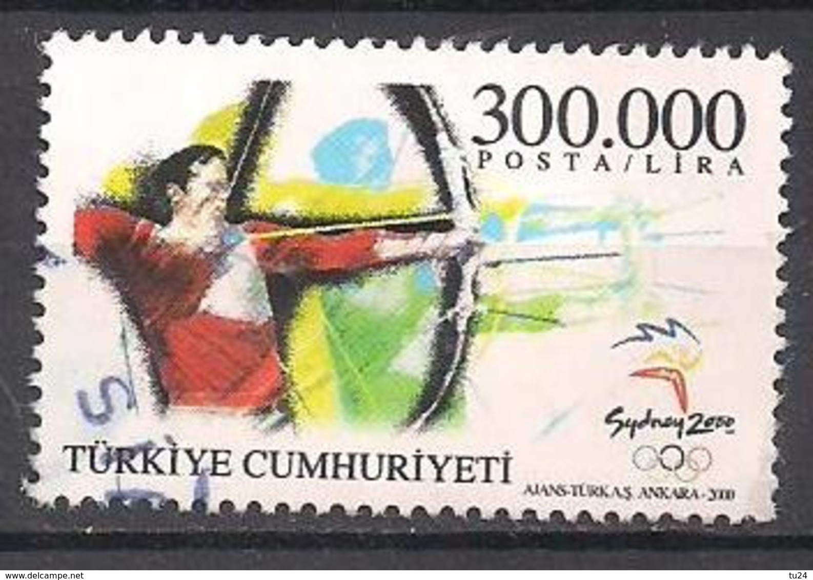 Türkei  (2000)  Mi.Nr.  3243  Gest. / Used  (2fb20) - Oblitérés