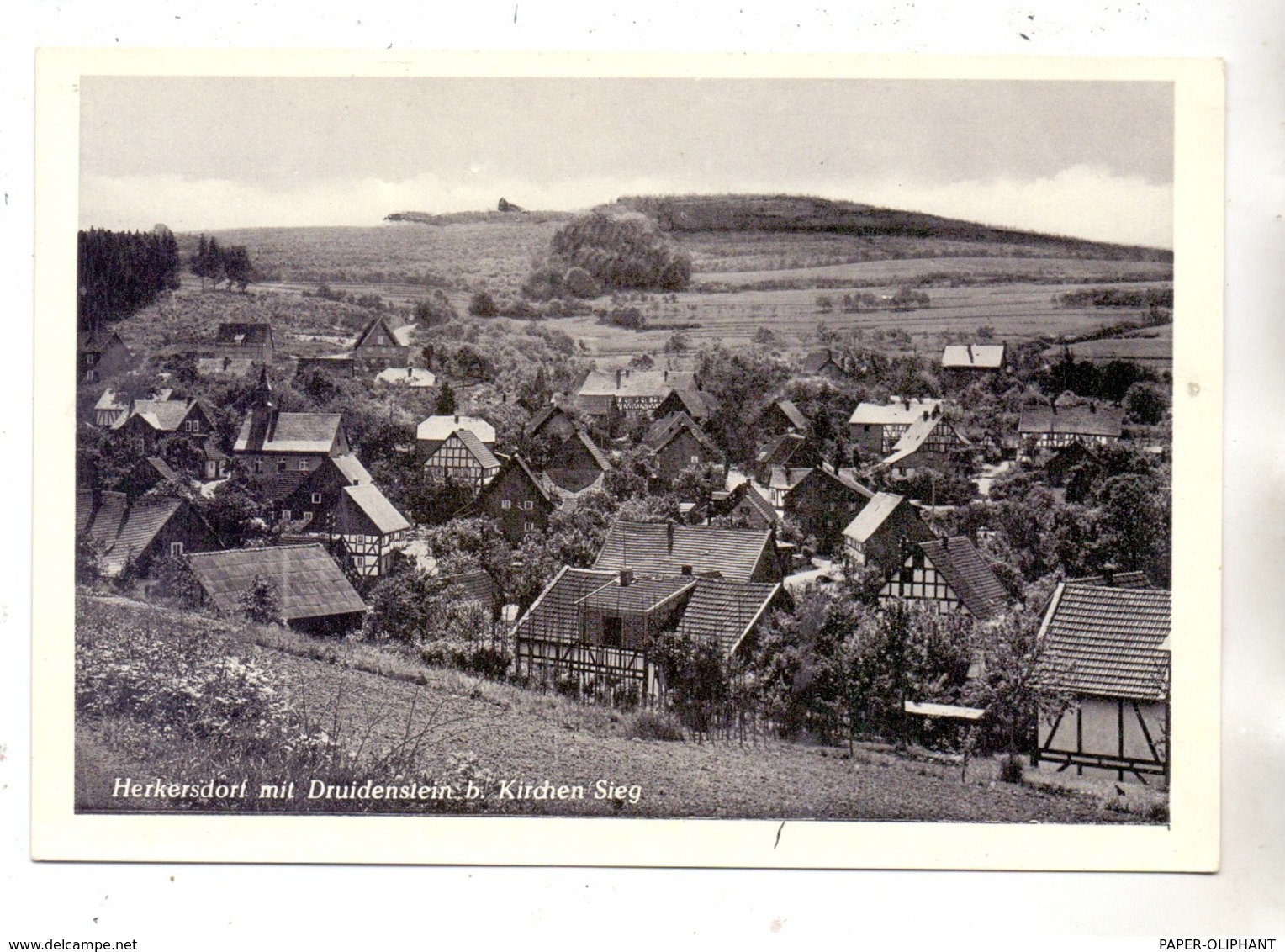 5242 KIRCHEN - HERKERSDORF, Gesamtansicht - Kirchen