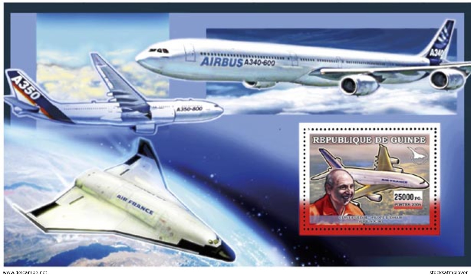 Guinea 2006 Airplanes - Guinea (1958-...)