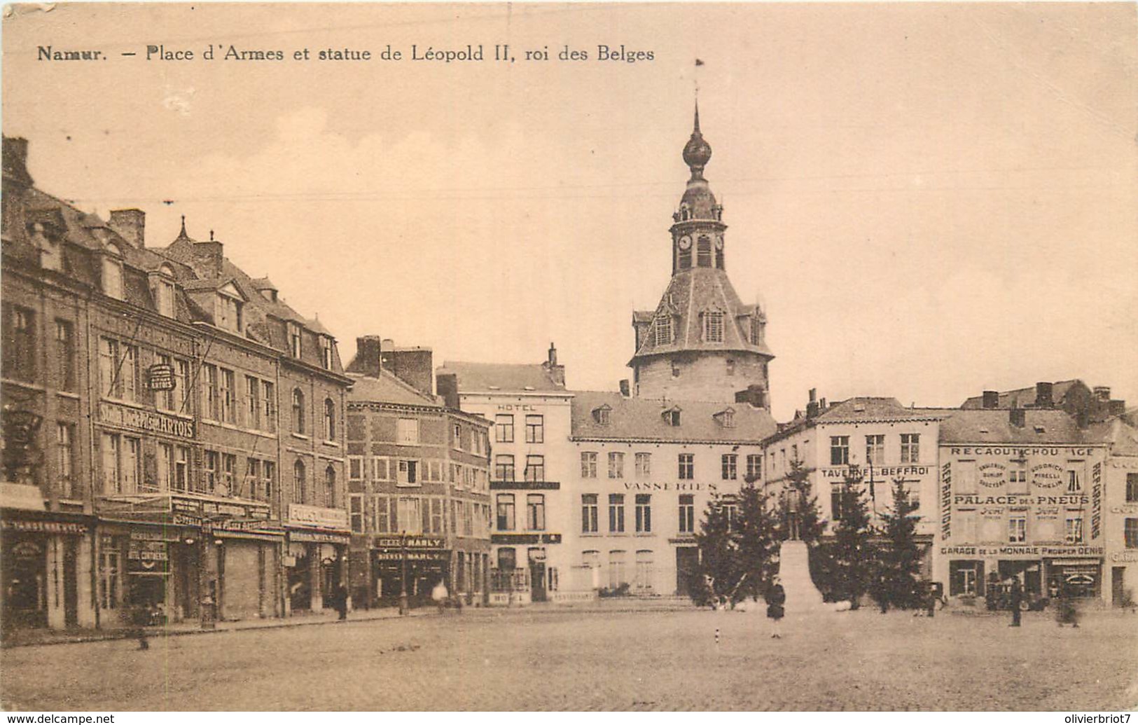 Belgique - Namur - Place D' Armes Et Statue De Léopold II - Namur