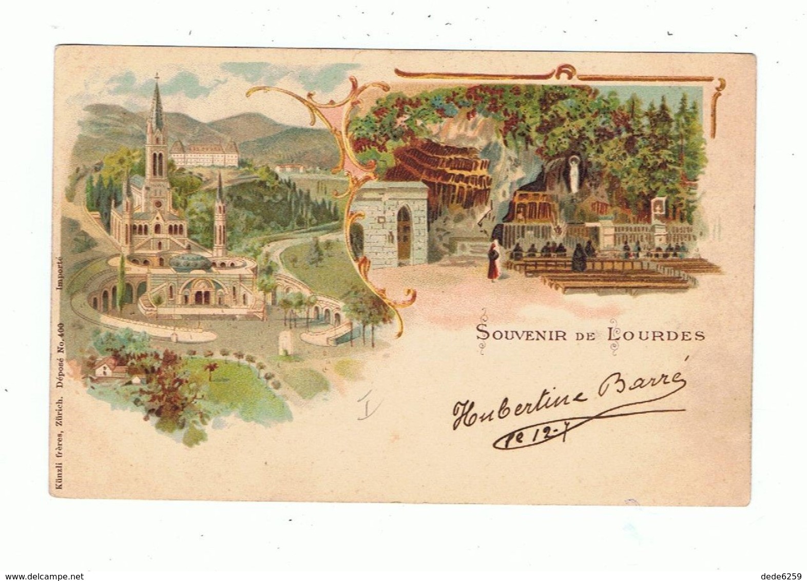 65_souvenir De Lourdes - Lourdes