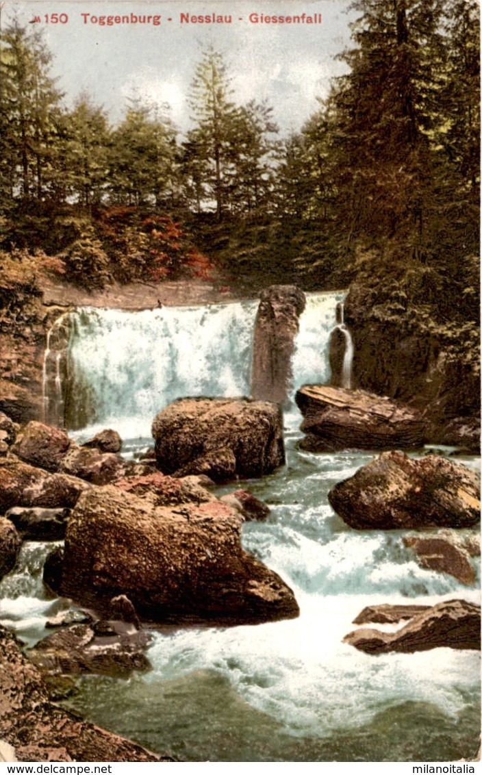 Toggenburg - Nesslau - Giessenfall (150) * 12. 8. 1915 - Nesslau