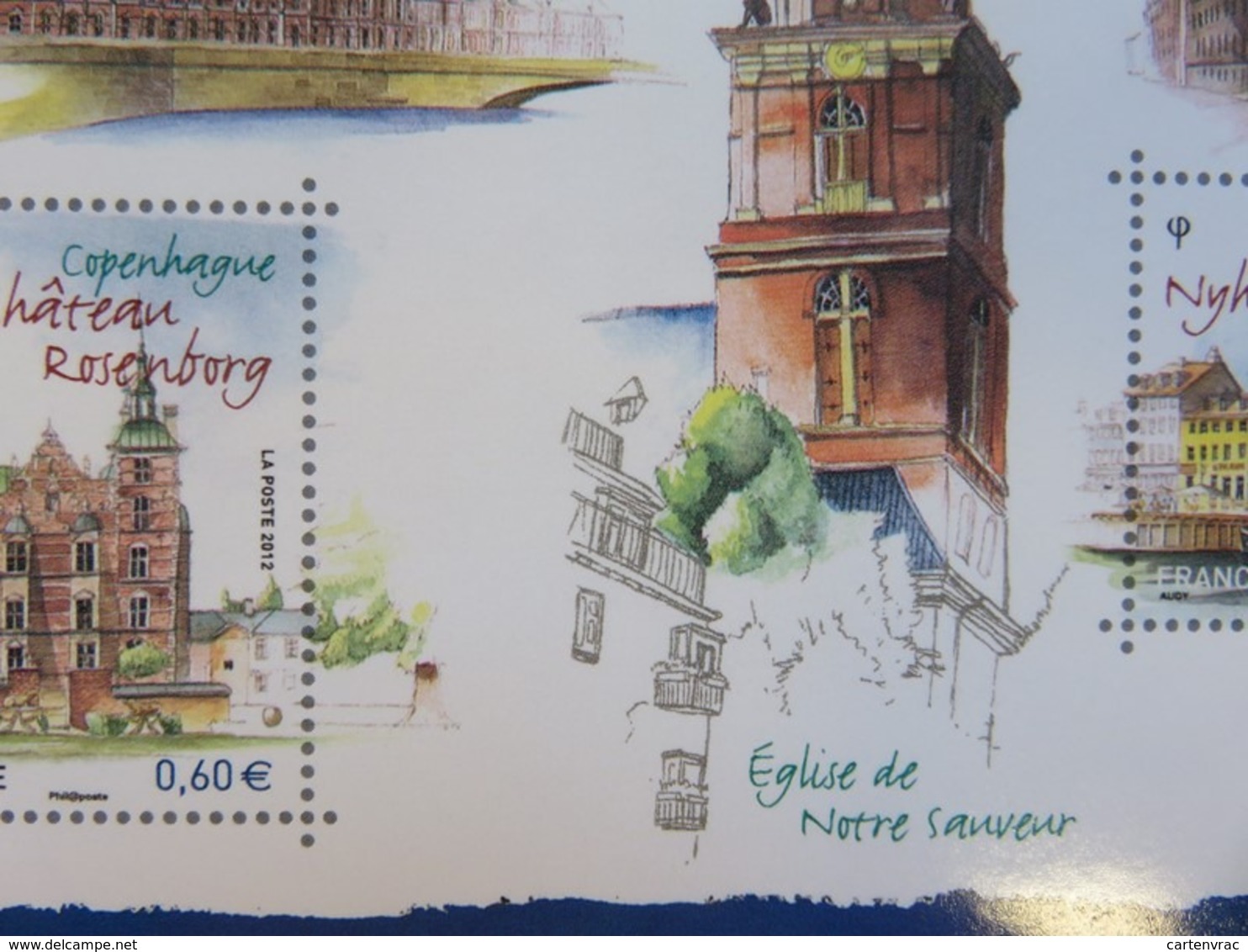 PAP - Carte Postale Pré-timbrée - Timbre International - Copenhage Capitale Européenne - Série Capitales - NEUF - Documents De La Poste