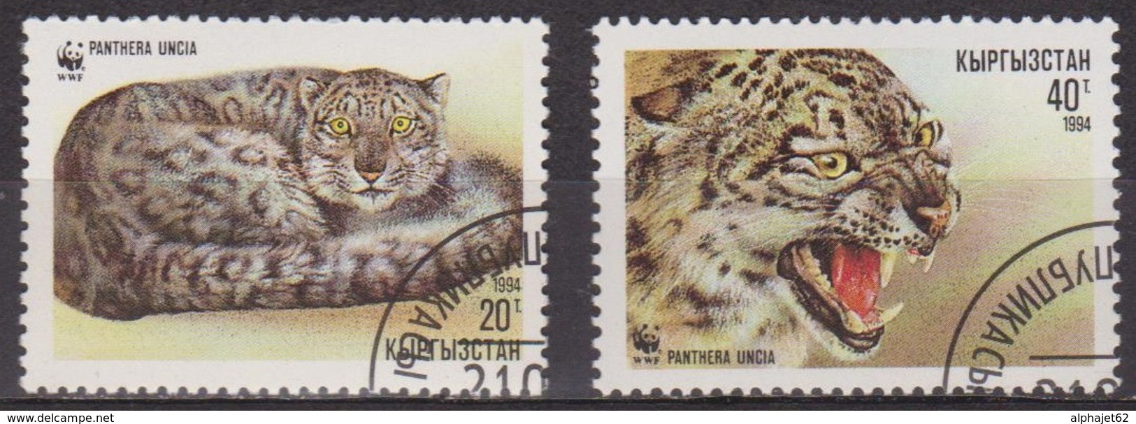 Faune à Protéger - KHIRGHIZISTAN - Panthère Des Neiges - WWF - N° 29-31 - 1994 - Kirghizistan