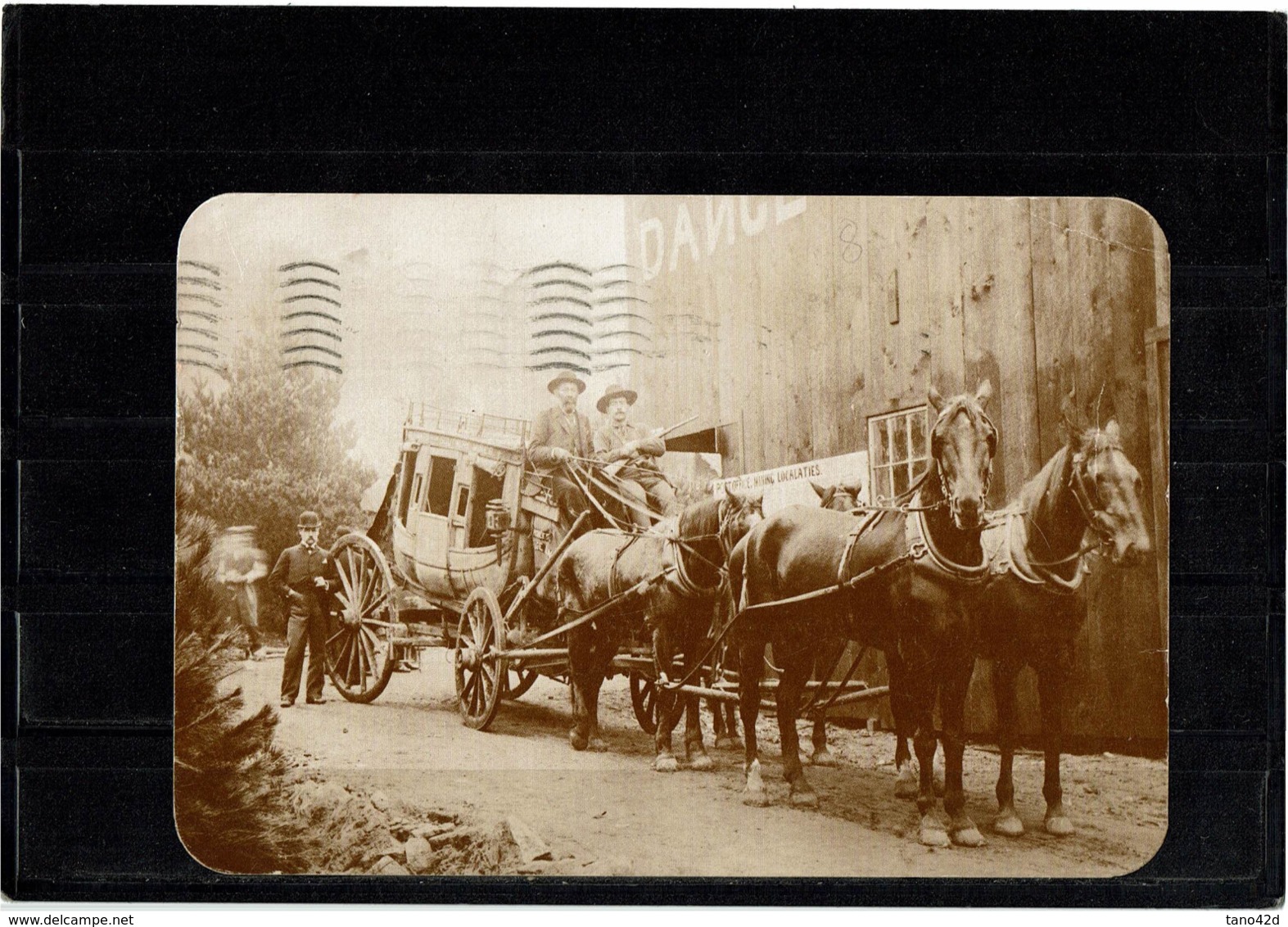 PTX 8/19- "OLD WEST COLLECTORS SERIES" - THE STAGECOACH CP CIRCULEE JANVIER 1981 - American Roadside