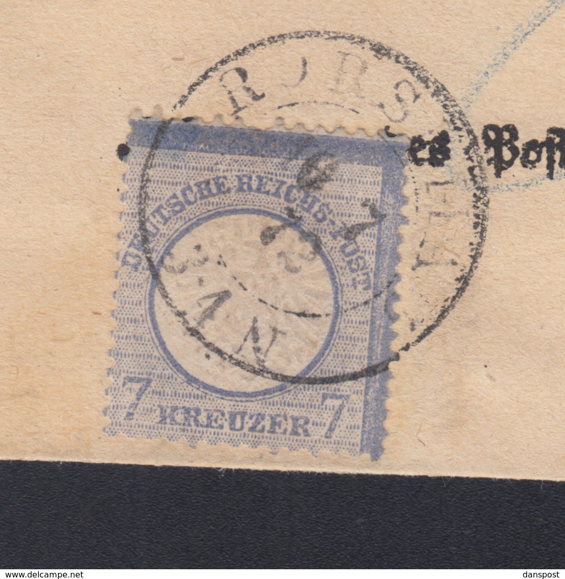 Dt. Reich Polen Poland Postbehändigungsschein Bobau 1872 - Covers & Documents