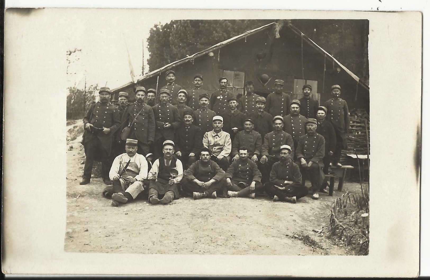 PAGNY-sur-MEUSE - Carte-photo - Campement De Poilus 1915 (militaria - Guerre 1914-1918) - Sonstige & Ohne Zuordnung