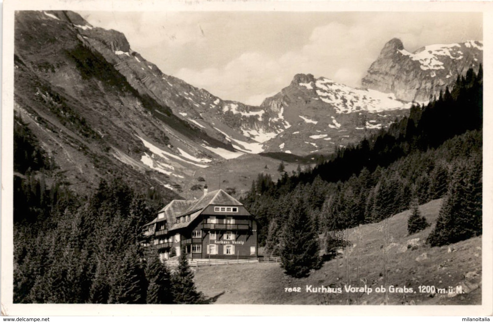 Kurhaus Voralp Ob Grabs (7842) * 31. 8. 1932 - Grabs