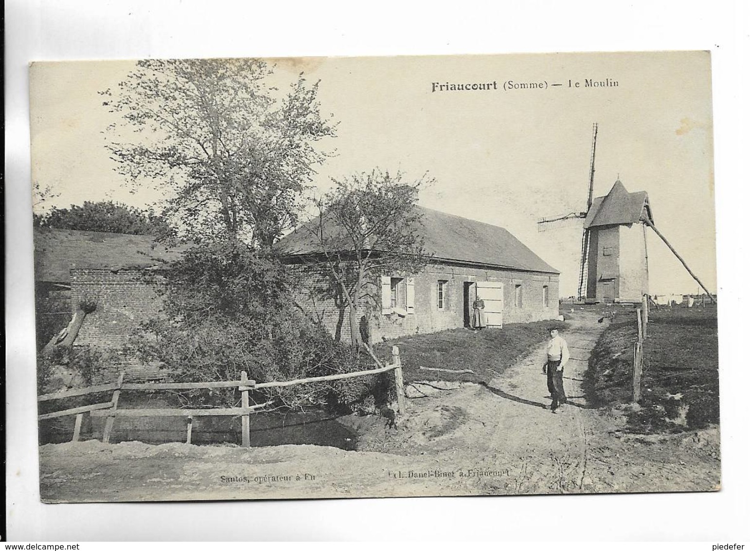 80 - FRIAUCOURT ( Somme ) - Le Moulin - Autres & Non Classés