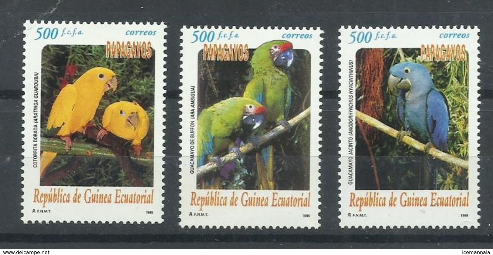 GUINEA ECUATORIAL EDIFIL  259/61  MNH  ** - Guinea Ecuatorial