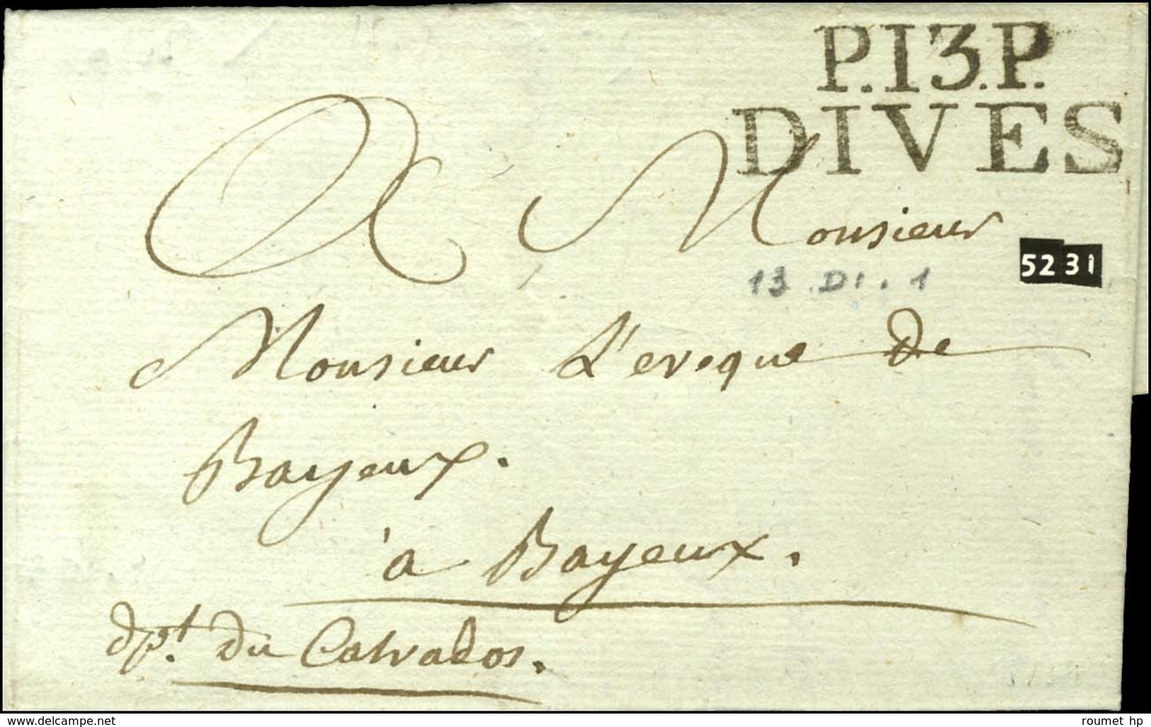 P.13.P. / DIVES. 1807. - SUP. - 1801-1848: Précurseurs XIX